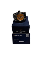 Breitling Superocean Yellow Men's 48mm Automatic Watch Titanium - Box And Papers
