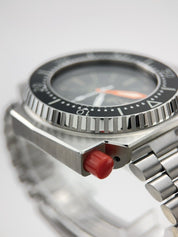 Omega Seamaster Ploprof 600m Automatic 45x55mm Black Dial 166.0077 W/papers