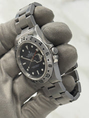 Rolex Explorer II Stainless Steel 16570 Black Dial Watch