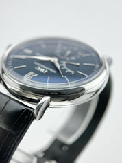 2013 IWC Portofino 45mm Blue Dial Manual Winding Watch IW51010 -  Box And Papers