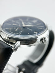 2013 IWC Portofino 45mm Blue Dial Manual Winding Watch IW51010 -  Box And Papers
