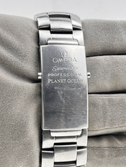 Omega Planet Ocean Automatic 45mm 2918.50.38 Black Dial Men’s Box And Papers