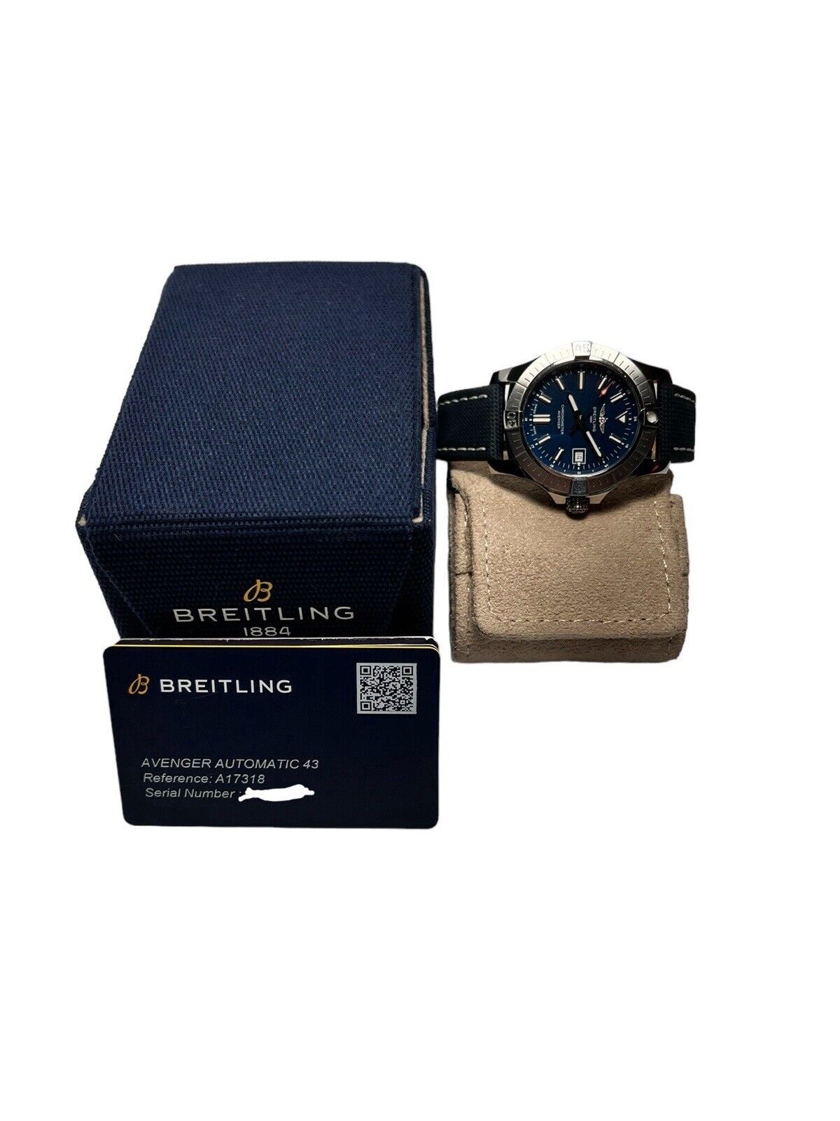 Breitling Avenger Stainless Steel Blue 43mm Automatic Men’s Watch A17318 - B/P