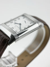 Jaeger LeCoultre Reverso Grande Taille Stainless Steel White 26x42mm Manual Wind