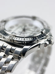 Breitling A71356 Cockpit Lady 32mm Quartz Watch Mother-of-pearl Diamond Dial