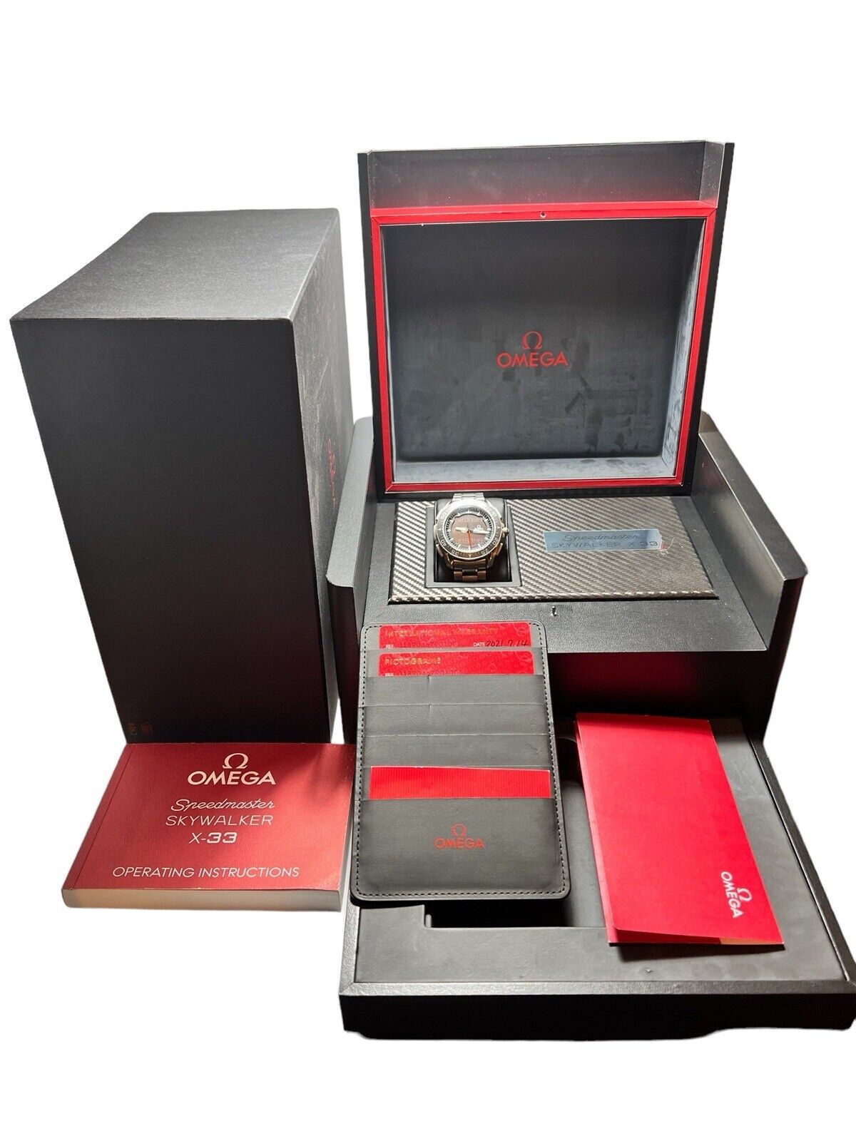 Omega Speedmaster Skywalker Titanium 45mm Quartz Men’s Watch 318.90.45.79.01.001