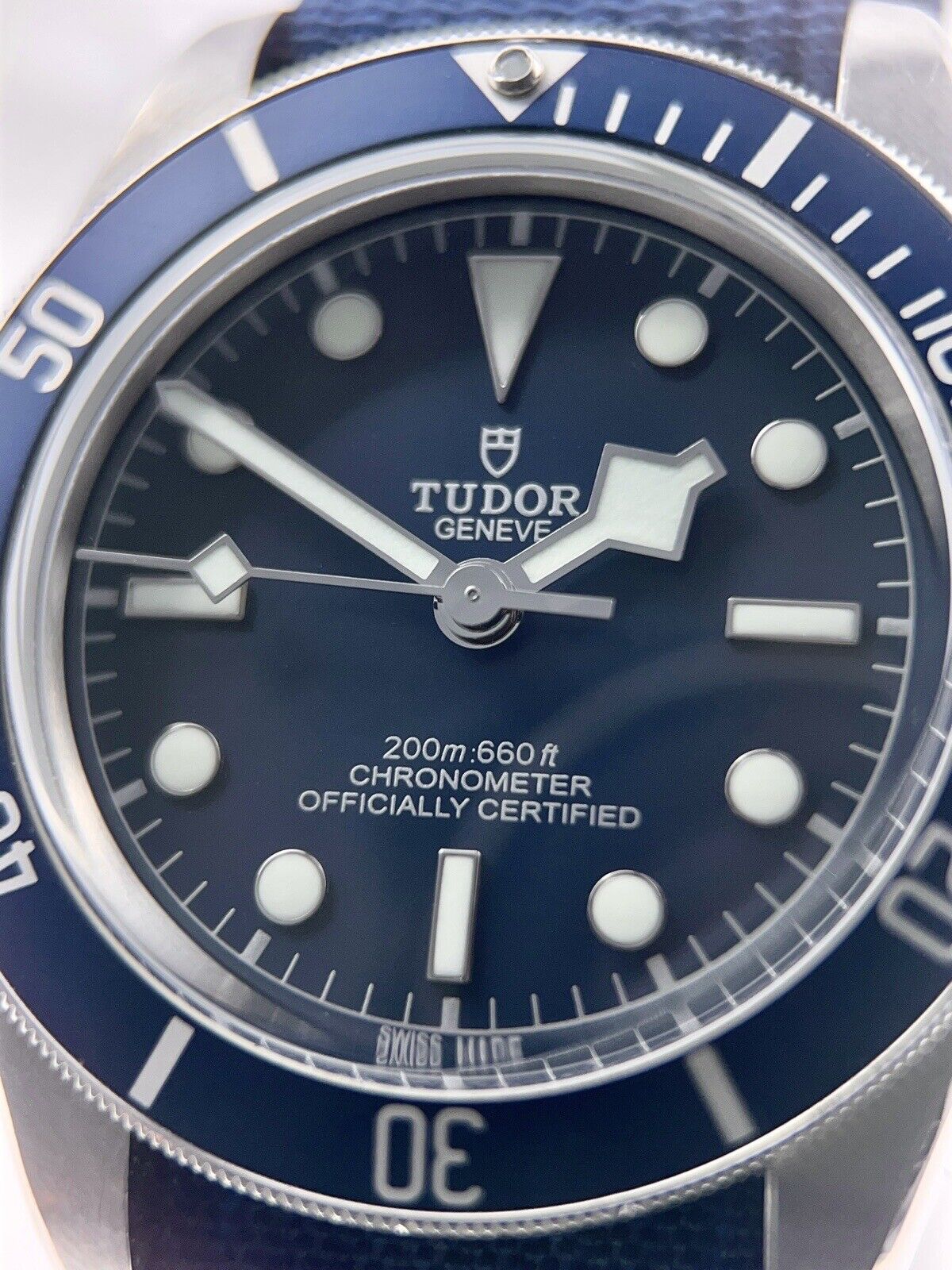Tudor Black Bay Fifty-Eight Automatic 39mm Steel Mens Bracelet Watch 79030B