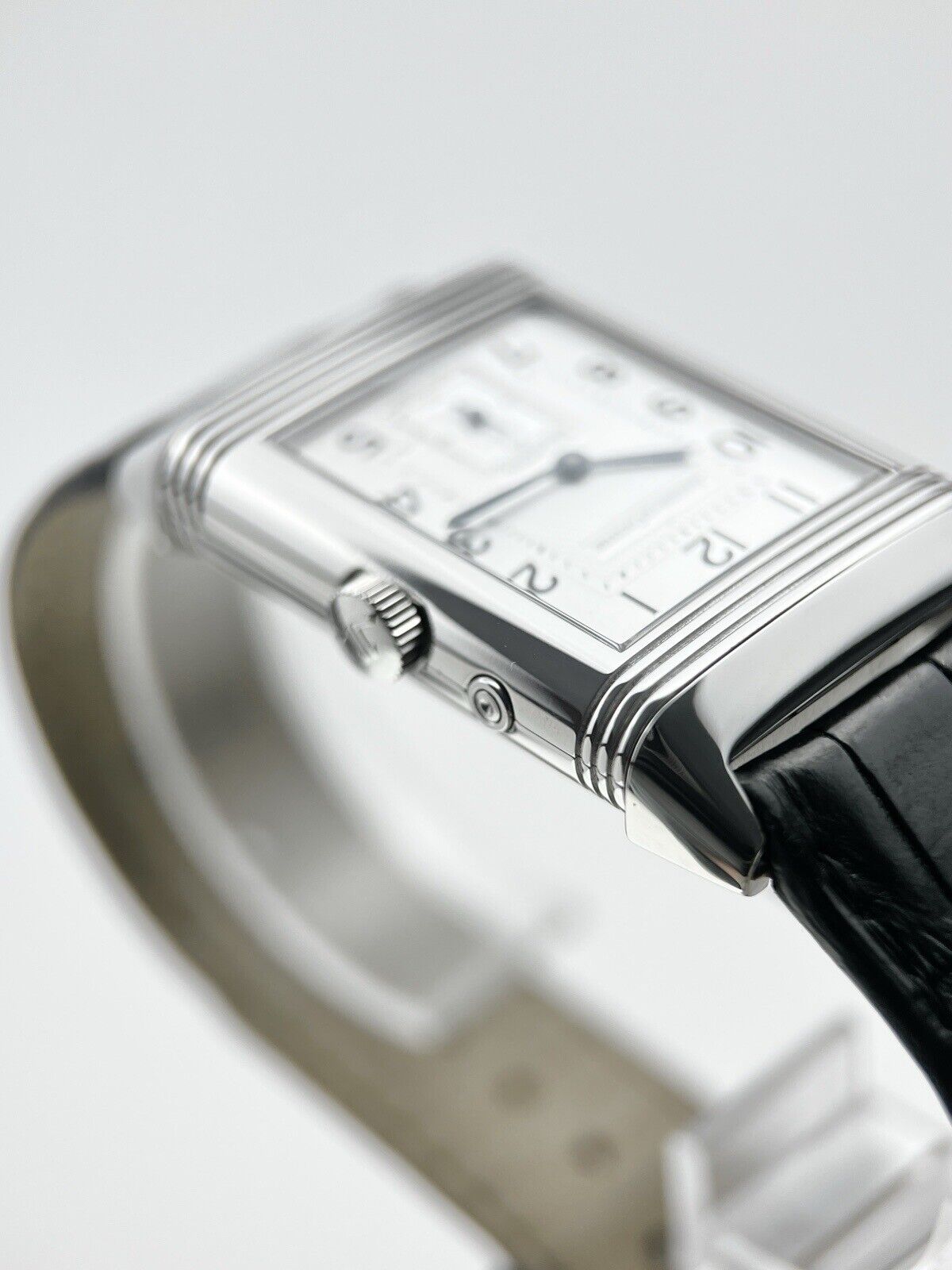 JLC Reverso Duo-Face Manual Wind Watch 26x42mm Silver Color Dial 270.8.54