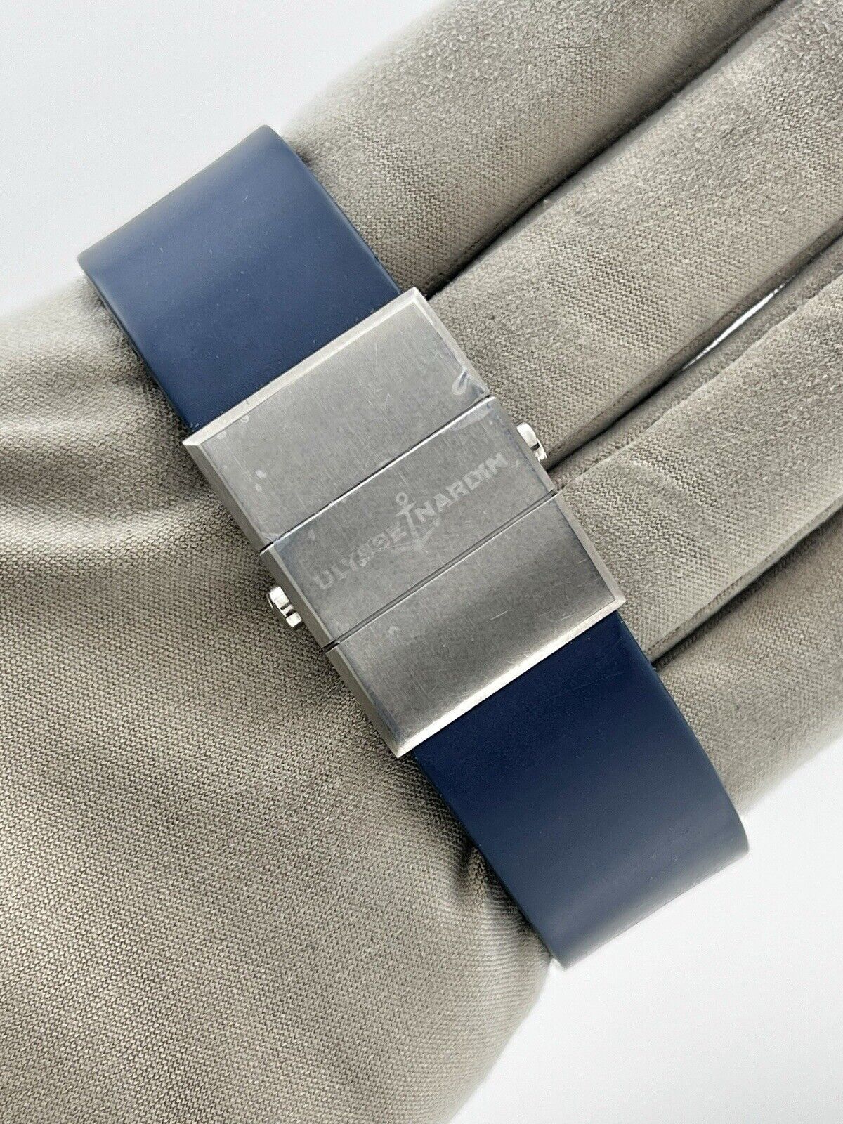 2011 Ulysse Nardin Marine Chronometer Automatic Watch 41mm Blue Dial 263-66