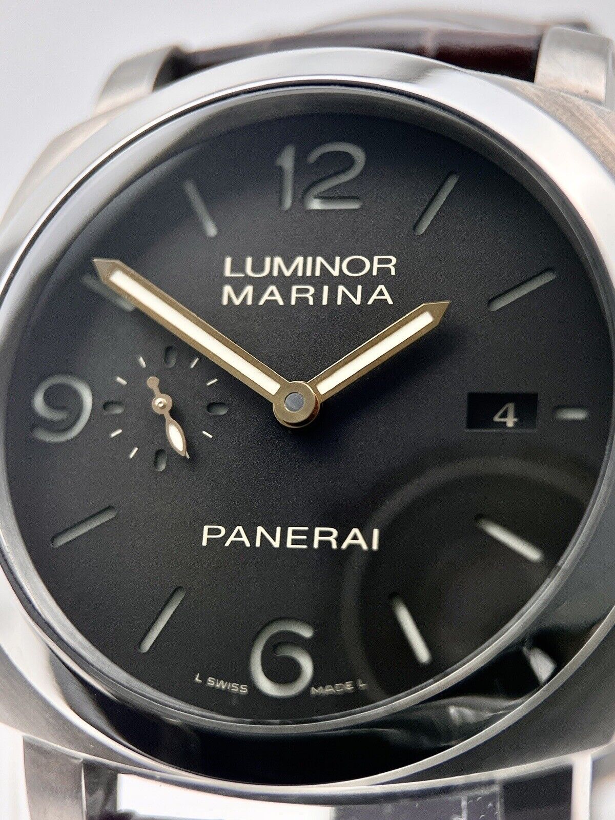 Panerai Luminor 1950 3 Days Titanium Mens Automatic 44mm Watch PAM00351