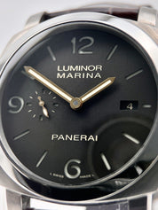 Panerai Luminor 1950 3 Days Titanium Mens Automatic 44mm Watch PAM00351