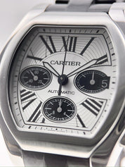 Cartier Roadster Stainless Steel Silver Dial 44mm Automatic Men’s Watch 3405