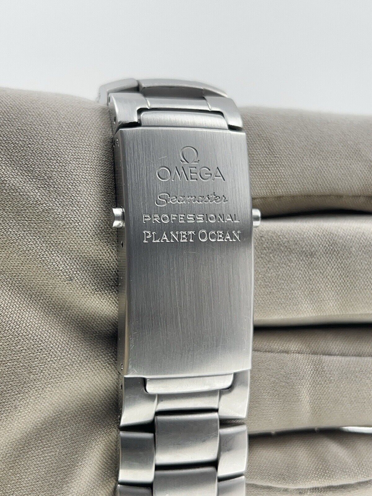 Omega Seamaster Planet Ocean Stainless Steel Black 45.5mm Automatic Men’s Watch