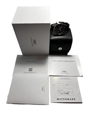 IWC Pilot Chronograph Stainless Steel Black 43mm Automatic Men’s Watch IW378001