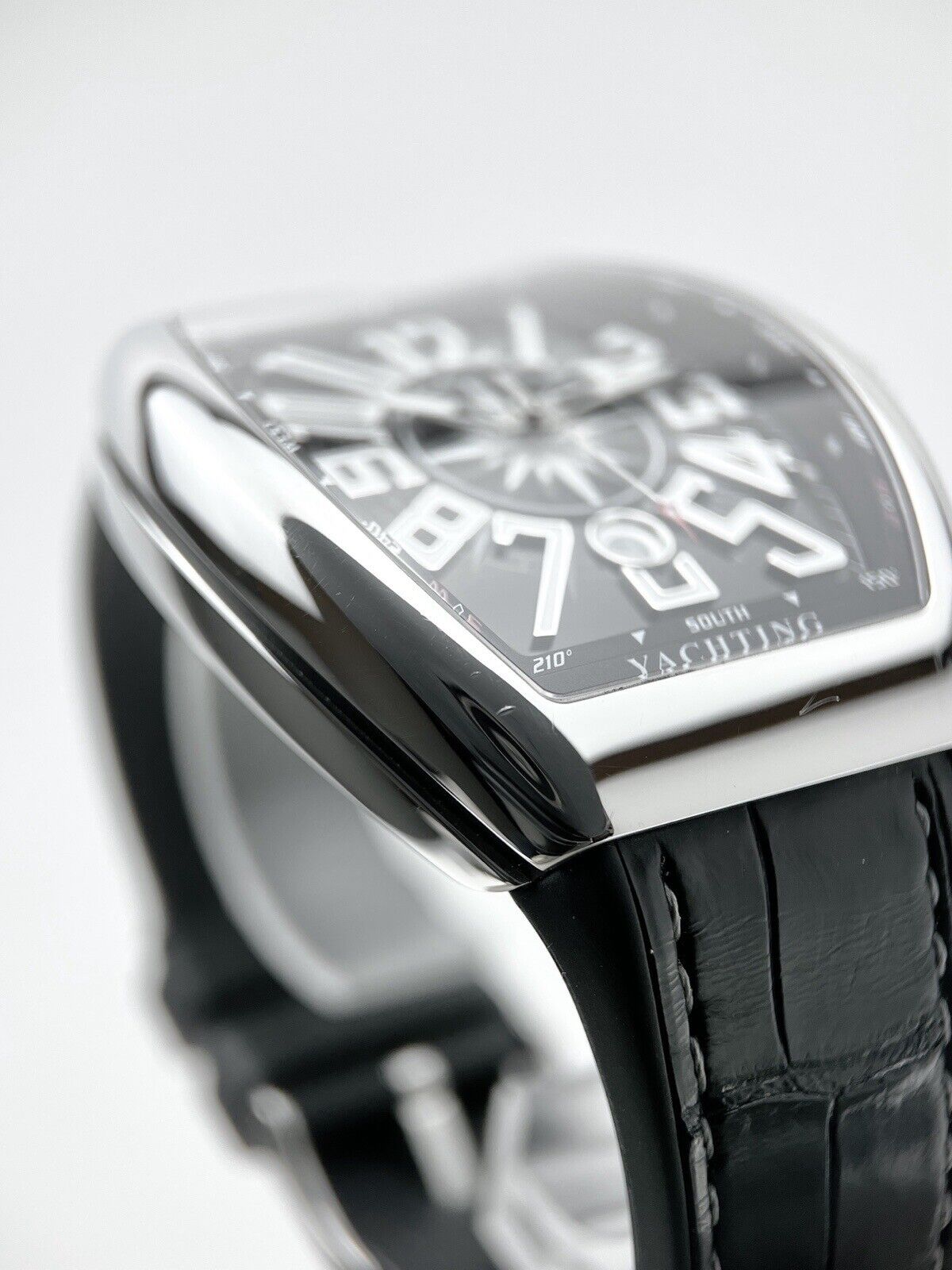 Franck Muller Vanguard Yachting Automatic 45mm Black Dial V45SCDT - B&Ps