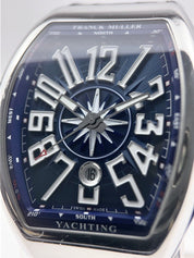 Franck Muller Vanguard Yachting 44mm Automatic Ref. V45SCDT Blue Dial Watch
