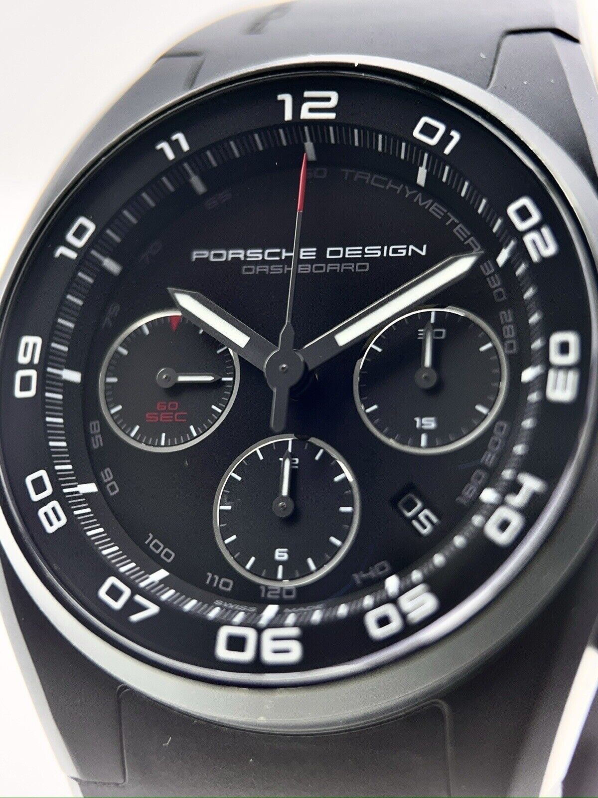 Porsche Design Dashboard Black 44mm Automatic Men’s Watch P6620