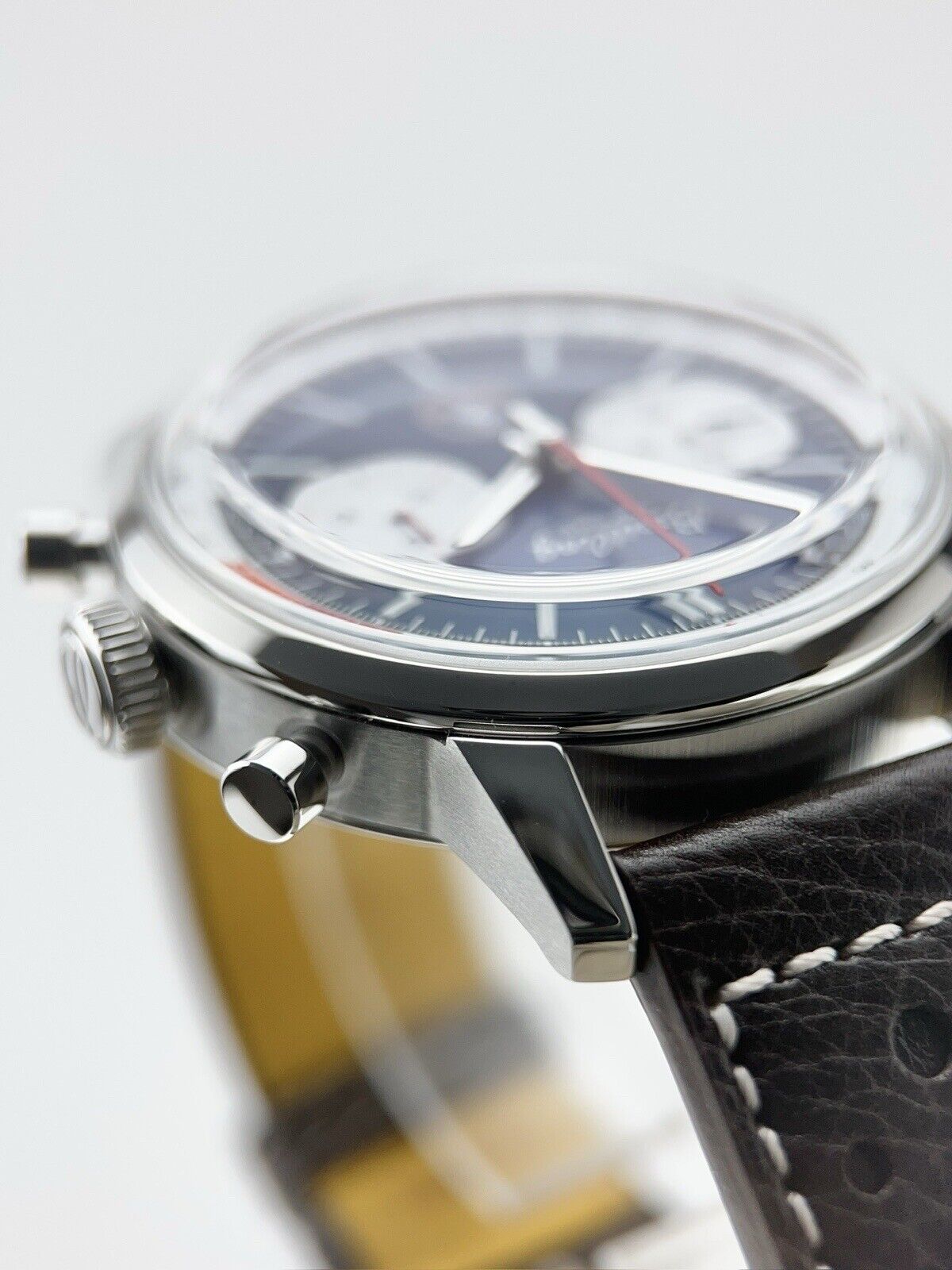 NEW Breitling Top Time Chronograph Shelby Cobra Stainless Blue 41mm Automatic