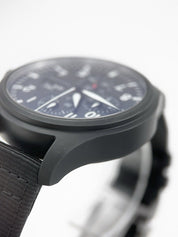IWC Pilot Chronograph Top Gun Ceramic Black 45mm Automatic Men’s Watch IW389101