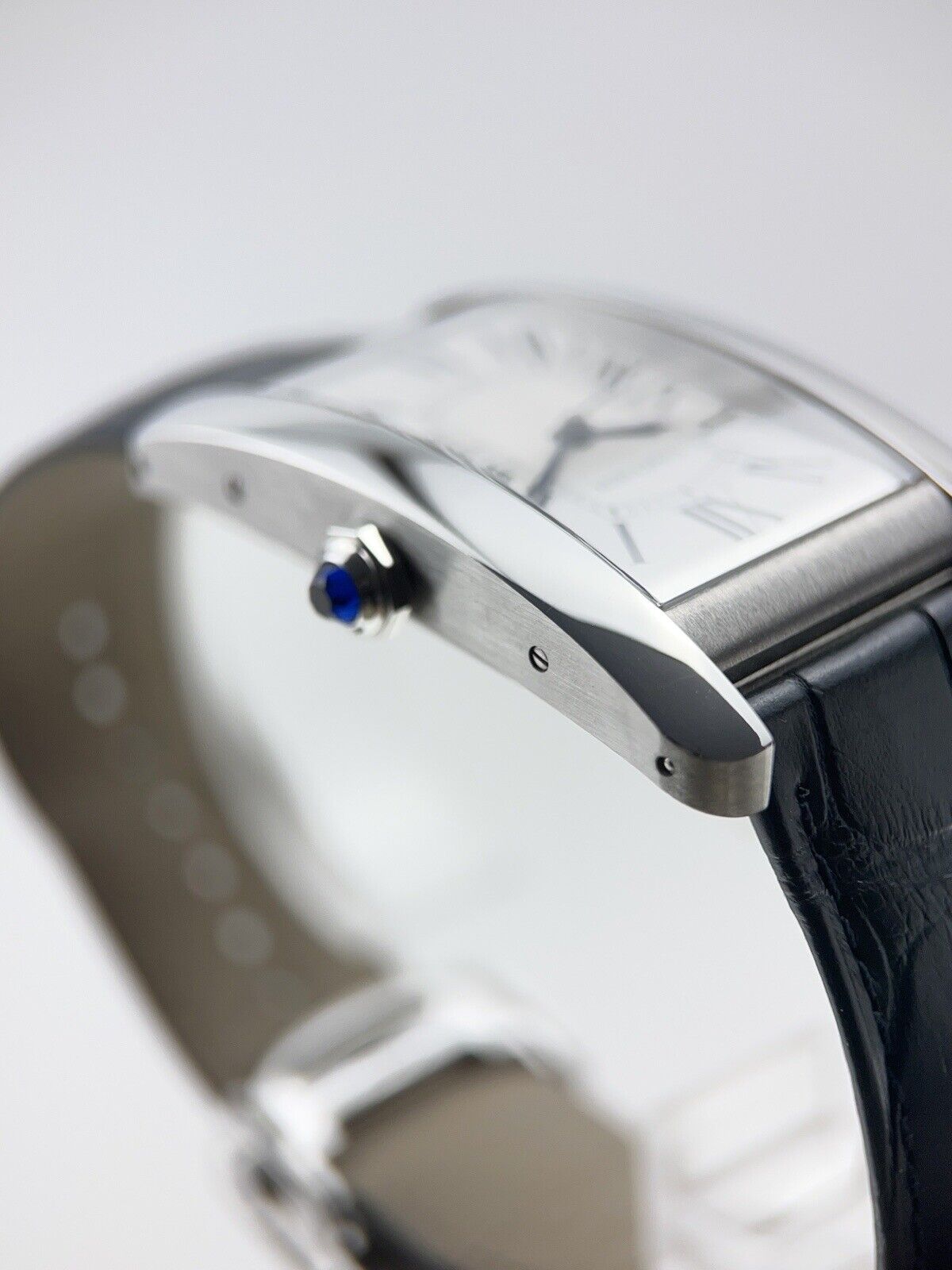 Cartier Tank Americaine Stainless Steel 26x45mm Automatic Men’s Watch WSTA0045