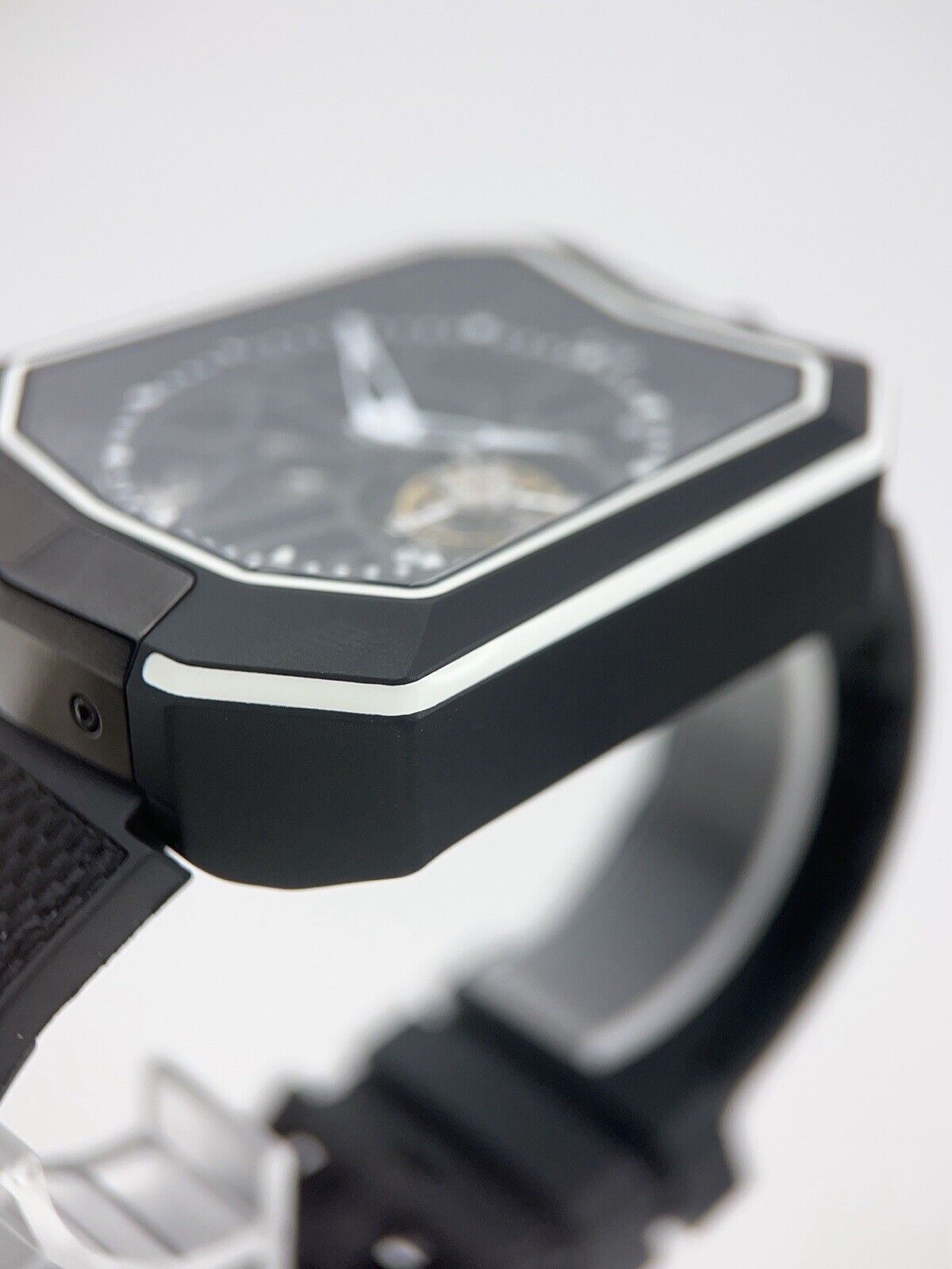 Aventi A10 Tourbillon Titanium Black 48x55mm Manual Wind Men’s Watch A10-04