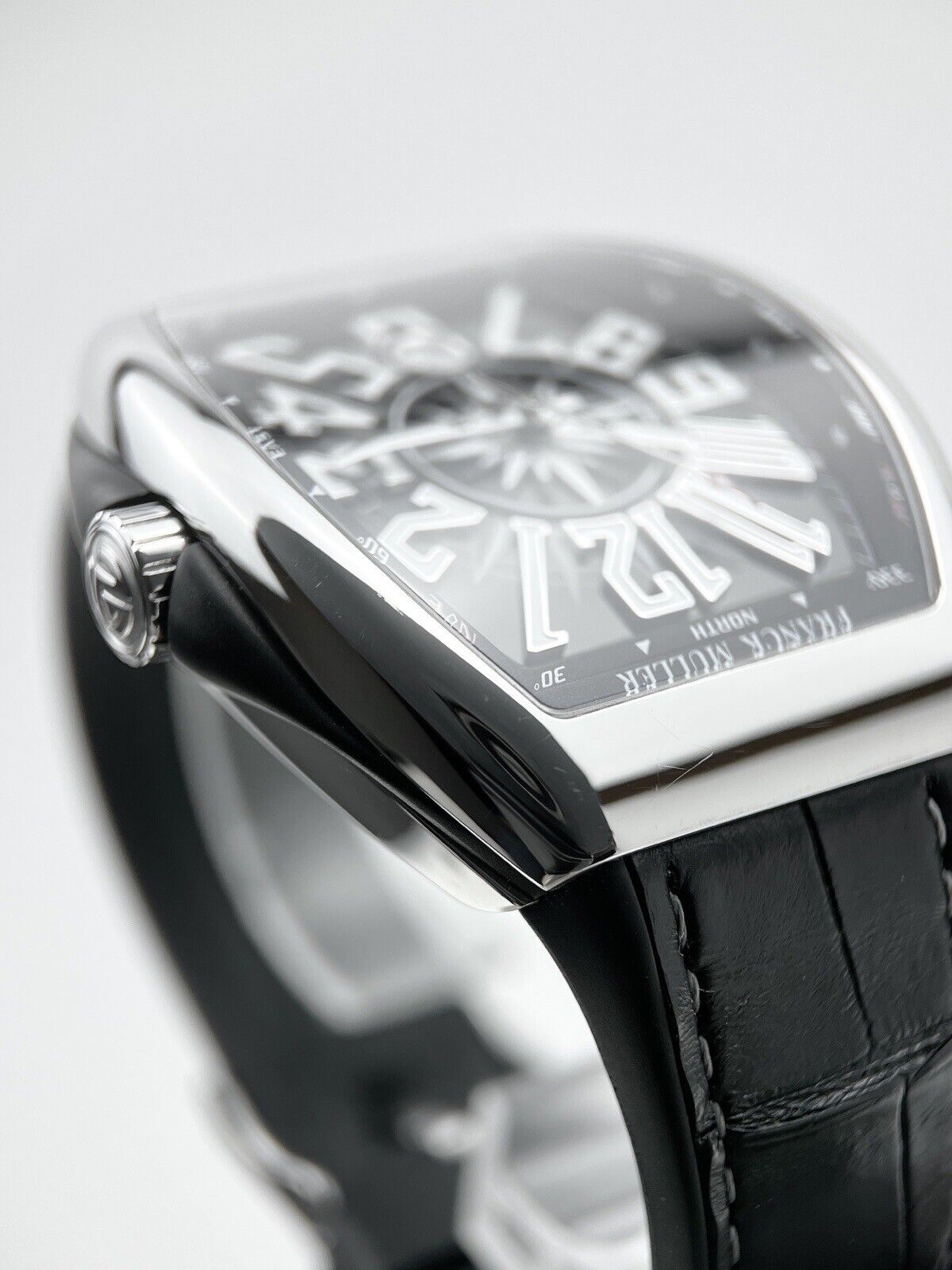 Franck Muller Vanguard Yachting Automatic 45mm Black Dial V45SCDT - B&Ps