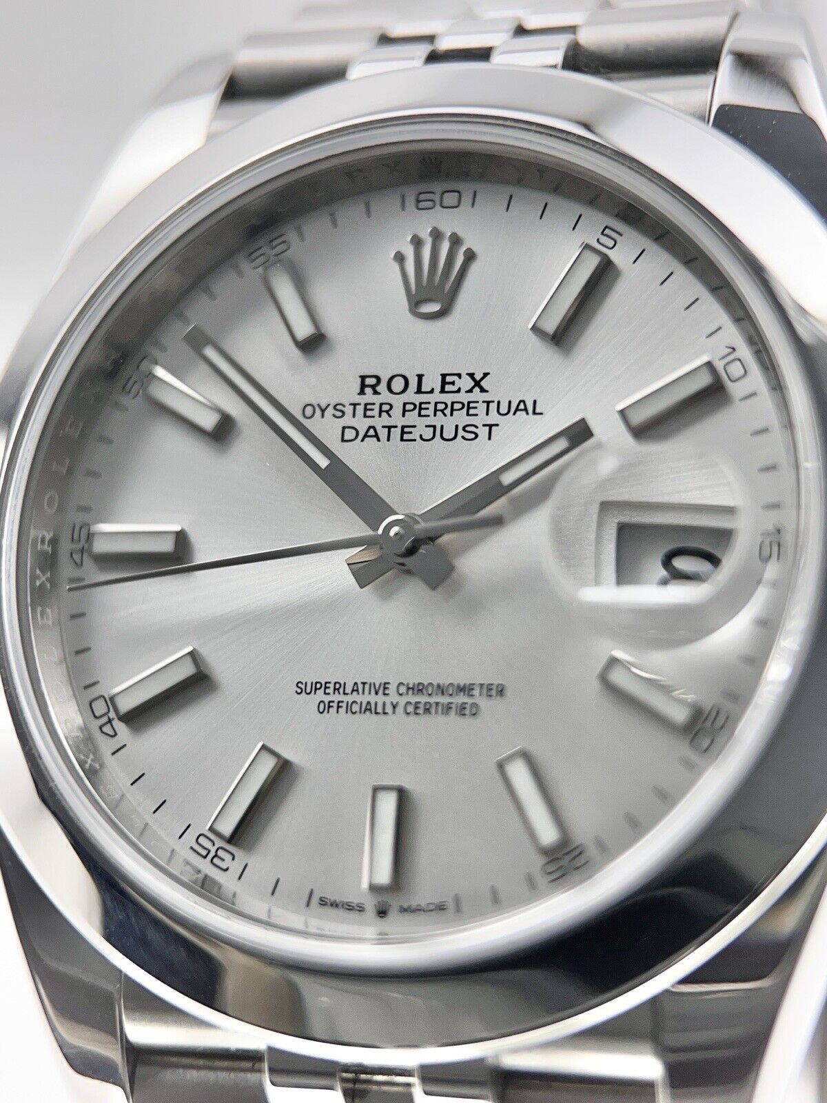 2019 Rolex Datejust 41mm Stainless Steel 41mm Automatic Men’s Watch 126300 - B/P