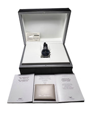 2013 IWC Portofino 45mm Blue Dial Manual Winding Watch IW51010 -  Box And Papers