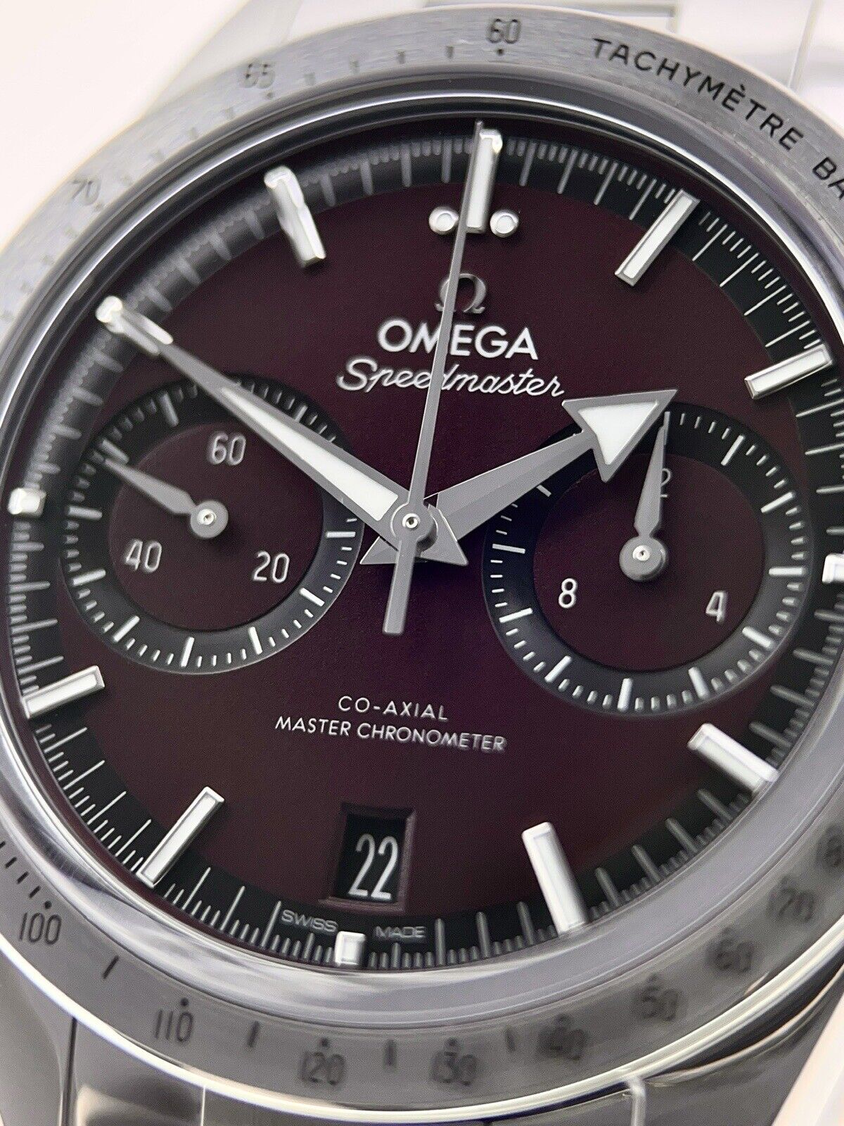 NEW 2023 Omega Speedmaster 57 Stainless Steel Red 40.5mm Automaitc Men’s Watch