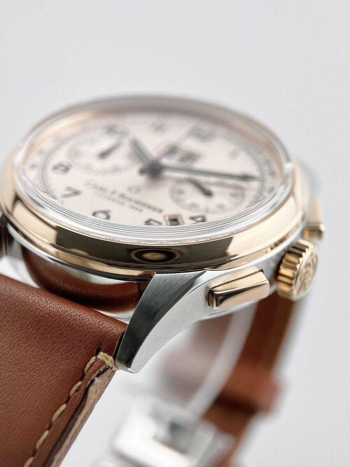 Carl F. Bucherer 41mm Automatic Two Tone 00.10.803.07.42.01 Men's Watch W/Box
