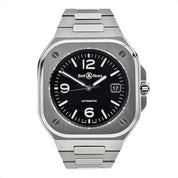 Bell＆Ross Black Steel BR05 Date black Dial Automatic Men's Watch 40mm B&P