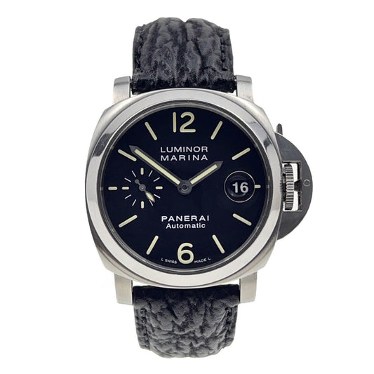 Panerai Luminor Marina Automatic Watch 40mm Black Dial Men’s Watch PAM00048