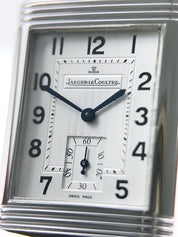 Jaeger LeCoultre Reverso Grande Taille Stainless Steel White 26x42mm Manual Wind