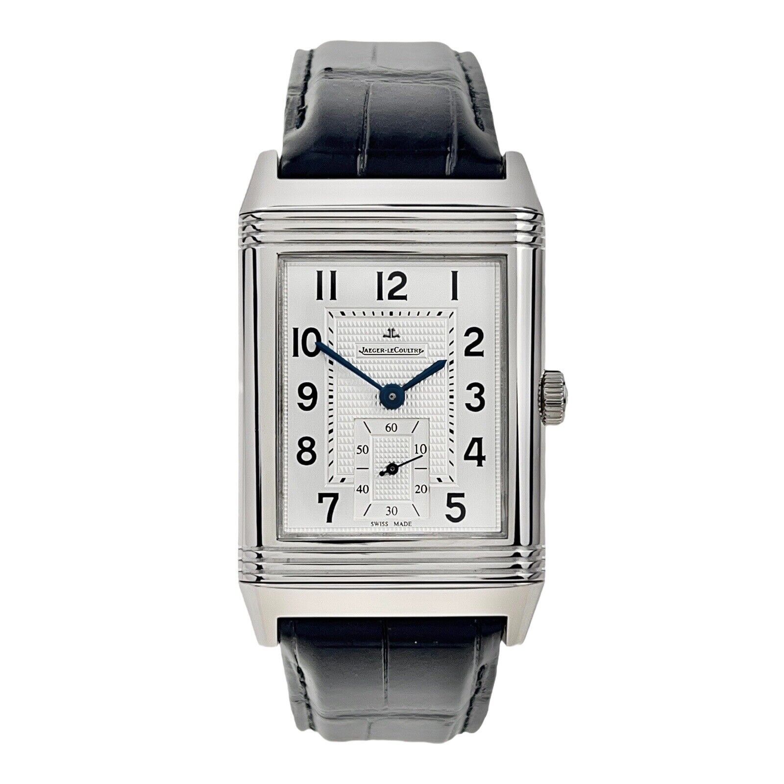 Jaeger-LeCoultre Grand Reverso Stainless Steel Silver Dial 42x30mm 273.8.04