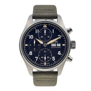 IWC Spitfire Chronograph Stainless Steel Black 41mm Automatic Men’s IW387901 B/P