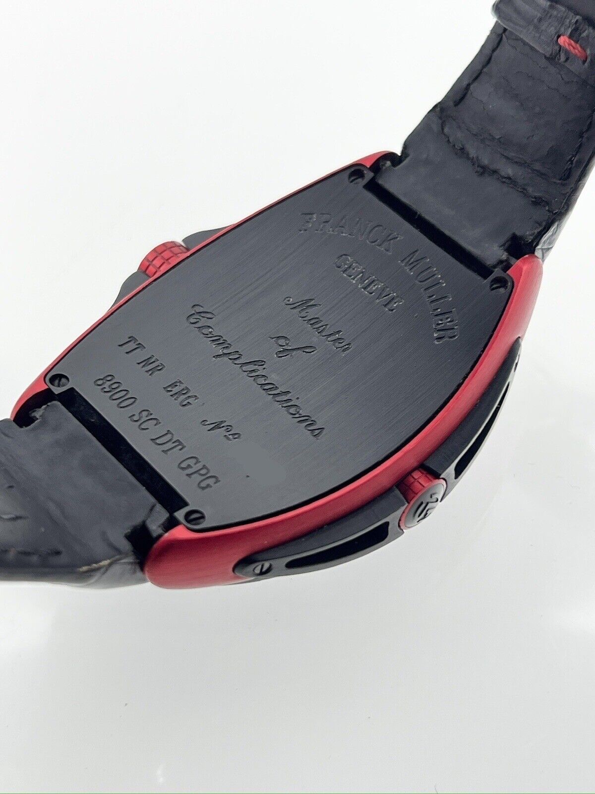 Franck Muller Conquistador Automatic 40x57mm Black Dial 8900SCDT Red & Black