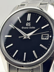 Grand Seiko Heritage Stainless Steel Black 40mm Quartz Men’s Watch SBGV207