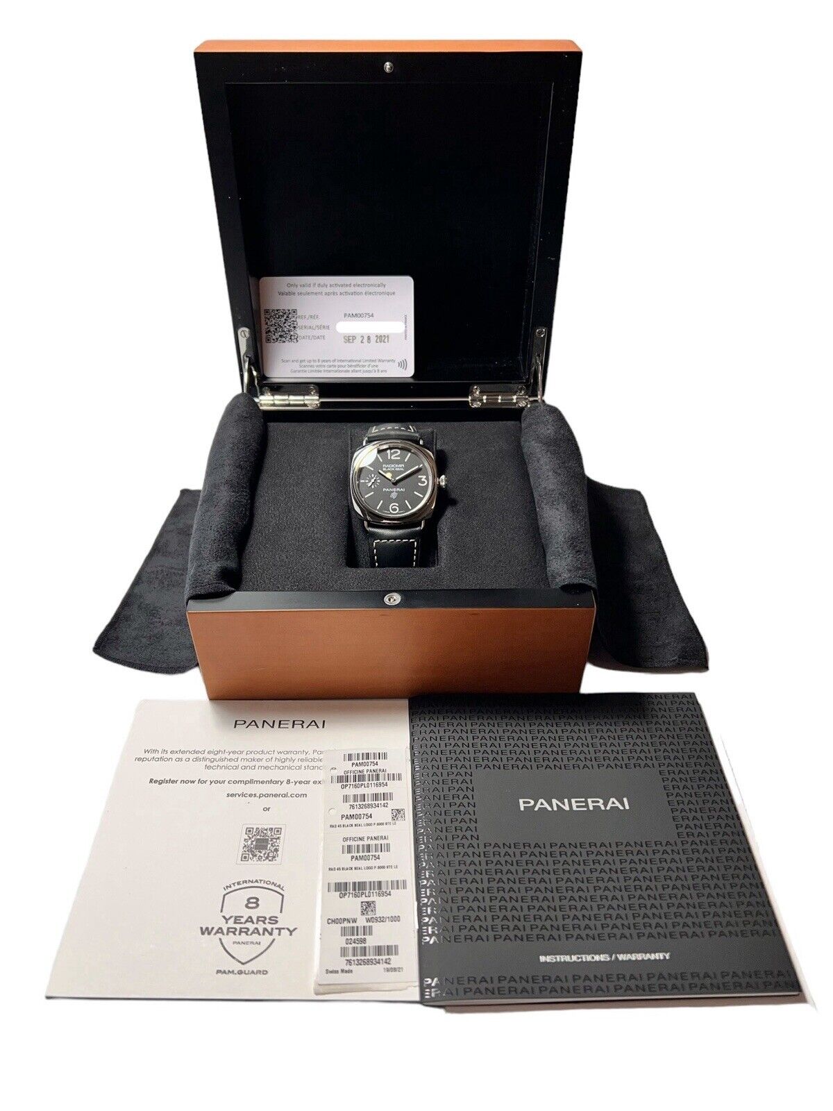 Panerai Radiomir Black Seal Stainless Steel 45mm Manual Wind Men’s PAM00754