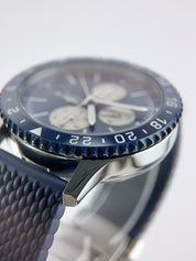 Breitling Chronoliner Automatic 46mm Blue Dial Y24310 Watch - Box And Papers
