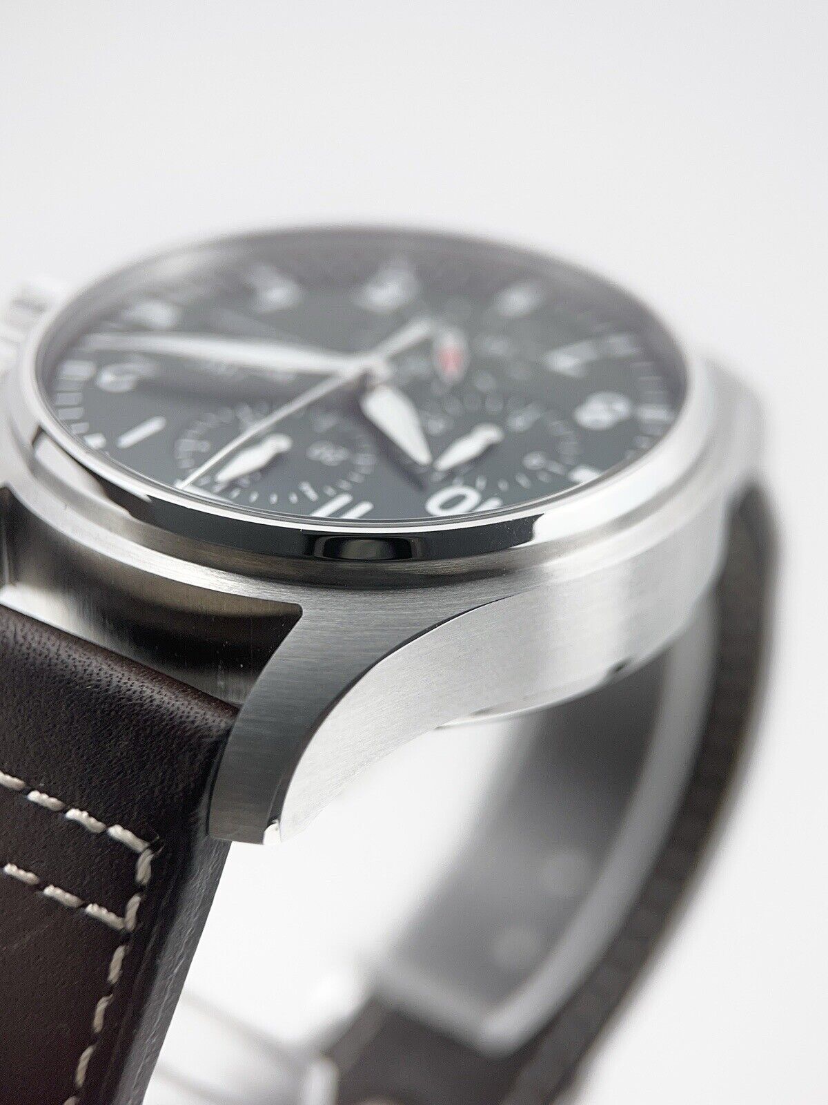 IWC Pilot Chronograph Stainless Steel Green 43mm Automatic Men’s Watch IW378005