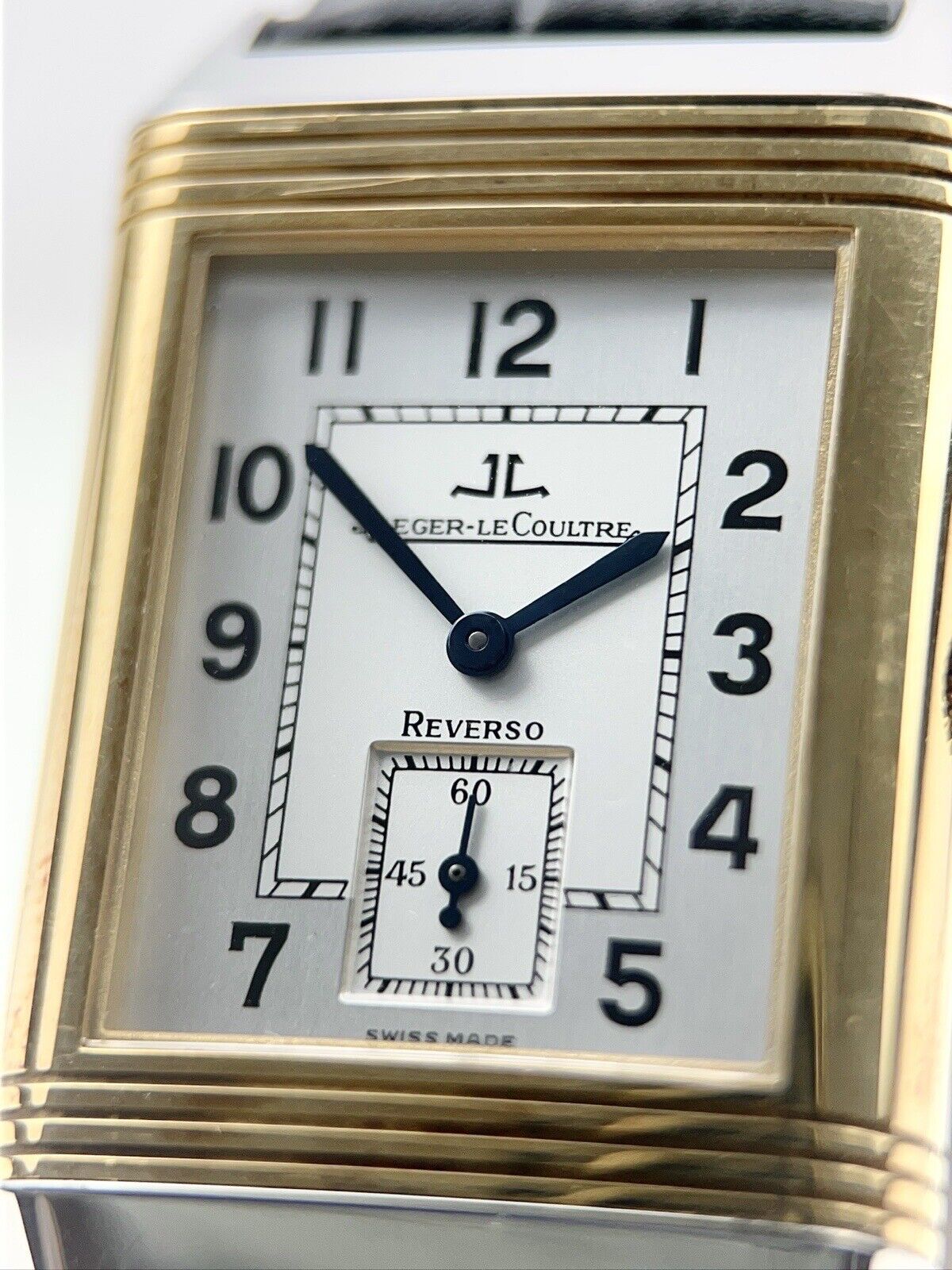 Jaeger LeCoultre Reverso Grande Taille Gold And Steel Manual Wind Men’s Watch