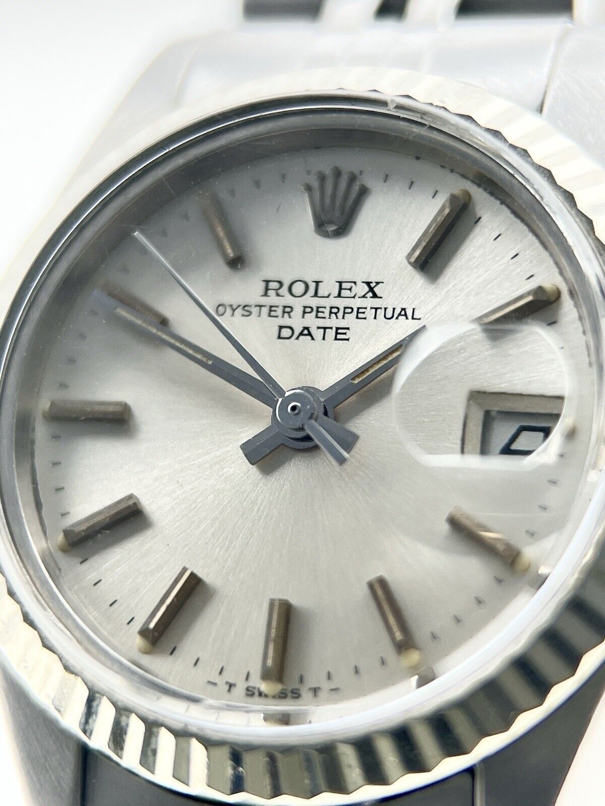 Rolex Lady-Datejust Automatic Watch 26mm Silver Dial 6917 - Watch Only
