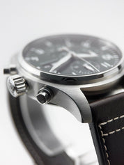 IWC Pilot Chronograph Stainless Steel Green 43mm Automatic Men’s Watch IW378005