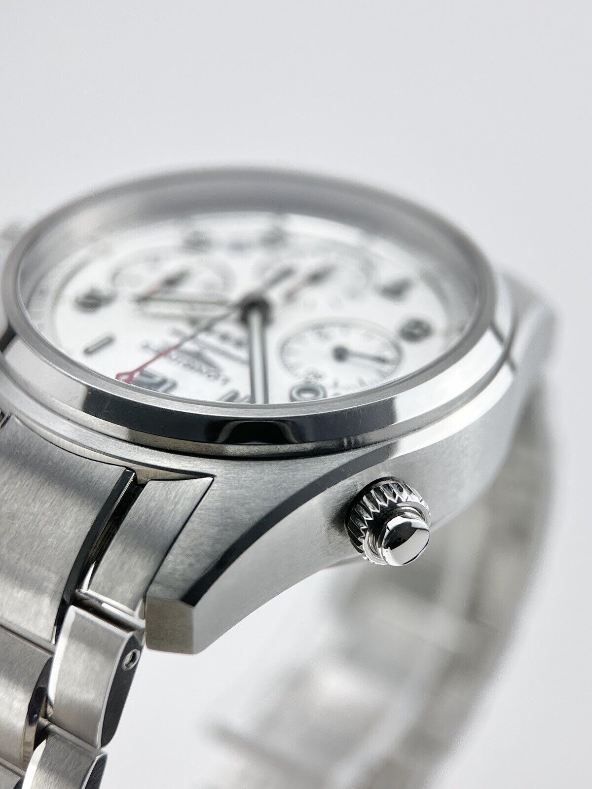 Longines Spirit Chronograph Automatic 42mm Watch L3.820.4 W/ Box