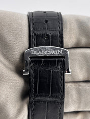 Blancpain Leman Reveil Alarm GMT Automatic Steel Men's Watch 2041-1130M-71A