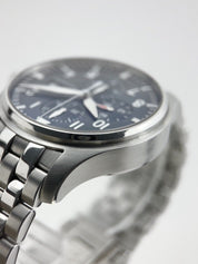 IWC Pilot Chronograph Le Petit Prince Stainless Steel Blue 43mm Automatic IW3777