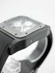 2010 Cartier Santos 100 Automatic Chronograph 47x55mm Titanium -  Box & Papers