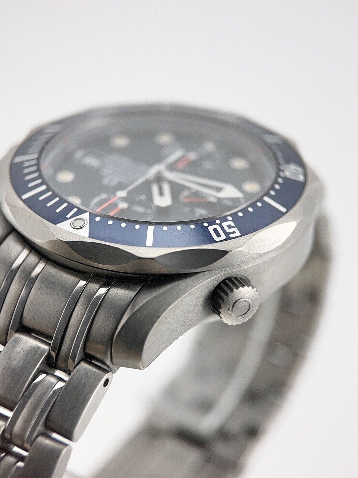 Omega Seamaster Titanium Blue Dial 41.5mm Automatic Men’s Watch 2298.80.00