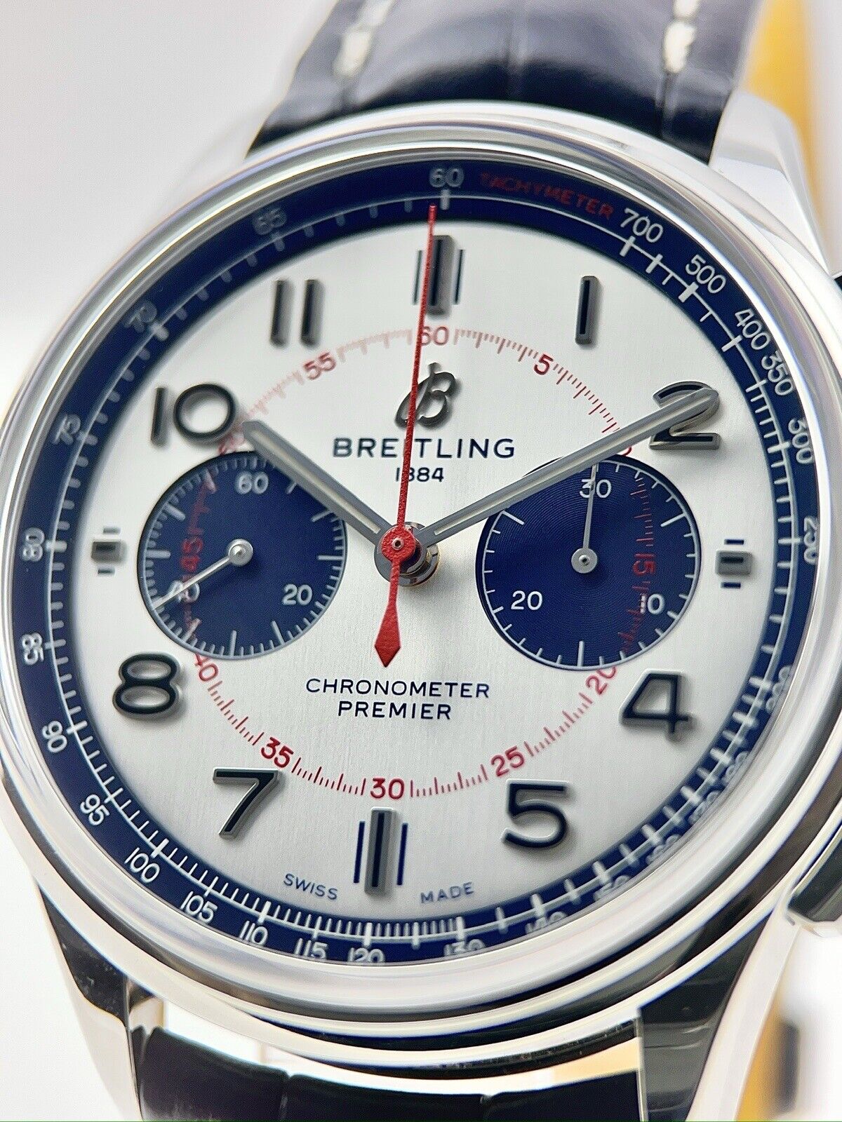 Breitling Premier B01 Chronograph Limited Edition Steel Blue 42mm Automatic Mens
