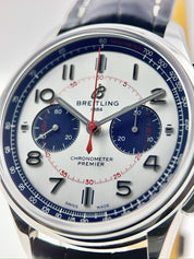 Breitling Premier B01 Chronograph Limited Edition Steel Blue 42mm Automatic Mens